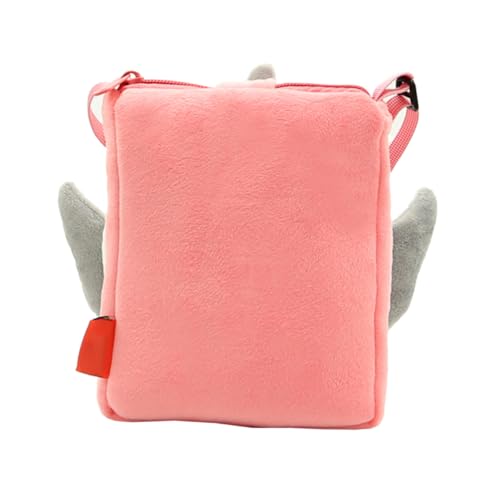 COMPUKAS Umhängetasche Einhorn Plüsch Crossbody Bag Mädchen Geldbeutel Kleine Schultertasche für Kindergarten mit für Schlüssel und Kleinigkeiten Langlebig und Modisch von COMPUKAS