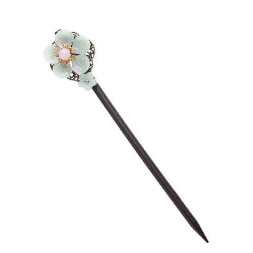 COMPUKAS Vintage Chinesische Holz Haarnadel Blütenform Retro Haarschmuck für Frauen Traditioneller Stil Langlebig Eleganter Look für Hochzeit und Outdoor Accessoire COMPUKAS Vintage Chinesische Holz Haarnadel Blütenform Retro Haarschmuck für Frauen Traditioneller Stil Langlebig Eleganter Look für Hochzeit und Outdoor Accessoire von COMPUKAS