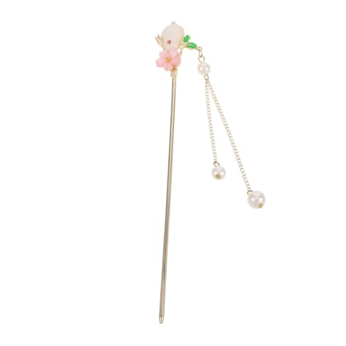 COMPUKAS Vintage Chinesischer Haarstab mit Blüten quasten Langlebiges Legierungs design Eleganter Haarschmuck für Damen Traditionell Inspiriert für Hanfu und Chinesische Festlichkeiten COMPUKAS Vintage Chinesischer Haarstab mit Blüten quasten Langlebiges Legierungs design Eleganter Haarschmuck für Damen Traditionell Inspiriert für Hanfu und Chinesische Festlichkeiten von COMPUKAS