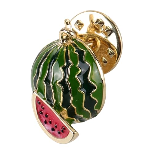 COMPUKAS Wassermelonen Brosche Damen Retro Anstecknadel Modischer Kleid Kragen Clip Süße Obst Form Schmuck für Pullover und Stola Party Geburtstag COMPUKAS Wassermelonen Brosche Damen Retro Anstecknadel Modischer Kleid Kragen Clip Süße Obst Form Schmuck für Pullover und Stola Party Geburtstag von COMPUKAS