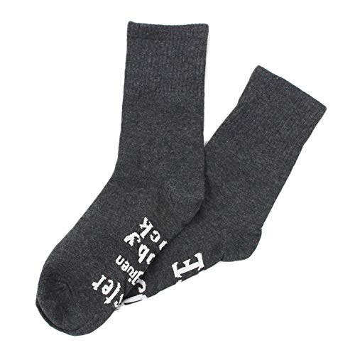 Comtervi dobby frei socken knöchel baumwoll socken meister hat dobby eine socke dobby frei baumwolle socke unisex (one size, light gray-1) von COMTERVI