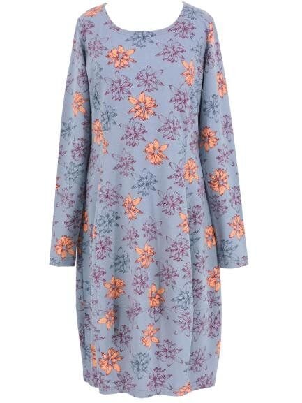 CON_STANT Ballonkleid Langarm 95% Baumwolle (kbA) von CON_STANT