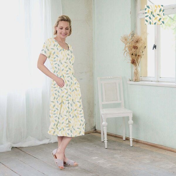 CON_STANT Ballonkleid mit Taschen 100% Baumwolle (kbA) von CON_STANT