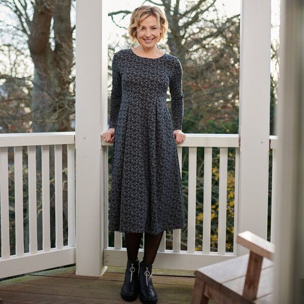 CON_STANT Kleid mit Falten 95% Baumwolle (kbA) von CON_STANT