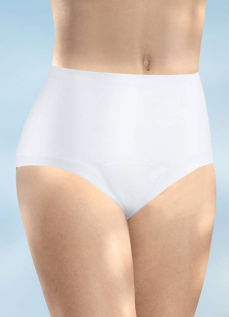 Damen Inkontinenz Taillenslip mit Auslaufschutz von Con-ta, Taillenslip, 3er-Pack, Größe 3 (46/48), Weiss von CON-TA