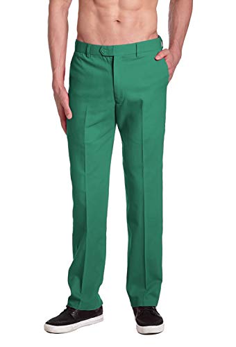 Concitor Herren-Hose mit flacher Vorderseite, einfarbig, Aqua-Grün, Smaragdrün, 32W / 32L Concitor Herren-Hose mit flacher Vorderseite, einfarbig, Aqua-Grün, Smaragdrün, 32W / 32L von CONCITOR