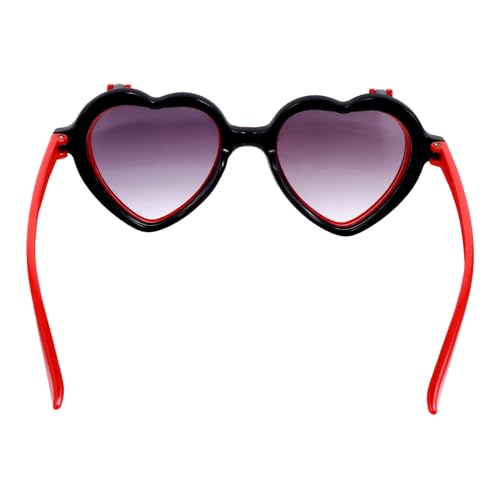 CONGARTENO 1 Paar Herz Sonnenbrille für PC Ac Material für Jahre UV Schutz Kreative und Farbenfrohe Designs für Outdoor Aktivitäten Langlebig und Sicher CONGARTENO 1 Paar Herz Sonnenbrille für PC Ac Material für Jahre UV Schutz Kreative und Farbenfrohe Designs für Outdoor Aktivitäten Langlebig und Sicher von CONGARTENO