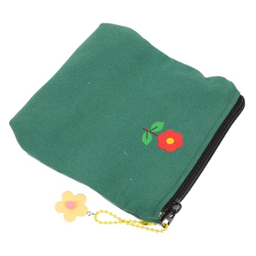 CONGARTENO Mini-Geldbeutel Aus Canvas Für Damen Kompakte Aufbewahrungstasche Snack-Aufbewahrungstasche Platz Für Damenbinden Geeignet Für Schulen Büros Und Reisen von CONGARTENO