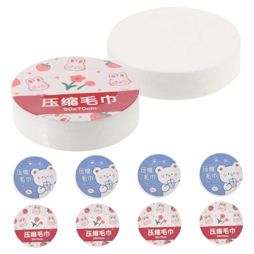 CONGARTENO 10 Stück Einweg Komprimierte Handtücher Tragbar Reise Gesichtstücher Saugstark Praktisch Für Outdoor Camping Hotel Gebrauch von CONGARTENO