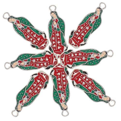 CONGARTENO 10 Stück Teiliges DIY Schmuckanhänger Jungfrau Charms aus Langlebiger Legierung für Halsketten Armbänder Schlüsselanhänger Kreative Schmuckherstellung Zubehör von CONGARTENO