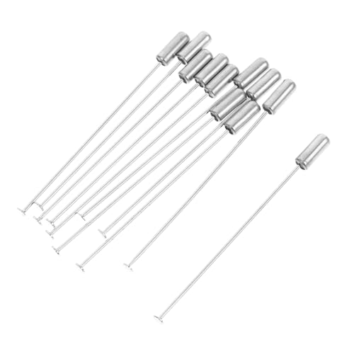 CONGARTENO 10stücke Sicherheitsnadel Brosche Anstecknadel Stick Pin Brosche Für Herrenanzug Hut Kostüm Decor Modeschmuck von CONGARTENO