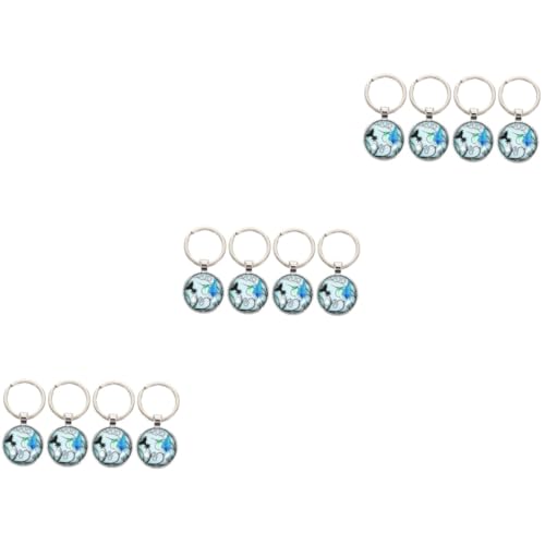 CONGARTENO 12stücke Kreative Schlüsselanhänger Aus Niedliche Schlüsselringe Zur Dekoration Leichte Und Praktische Schlüsselanhänger Für Ordnung Und Schutz von CONGARTENO