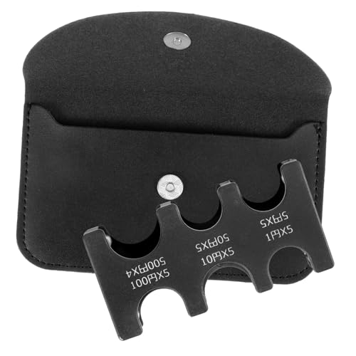 CONGARTENO Münzgeldbörse Mit Münzhalter Kleine Damengeldbörse Organizer Mit Knopfverschluss Für Münzen Und Lippenstift von CONGARTENO