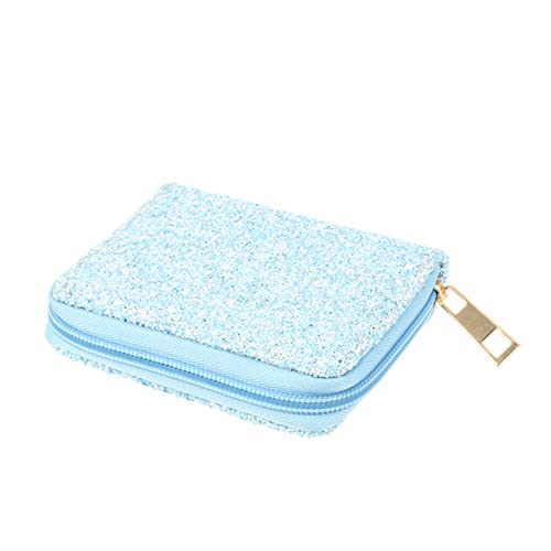 CONGARTENO Geldbörse Mit Reißverschluss Aus Hochwertigem Pu-Material Modische Frosted-Tasche Für Frauen Wechseltasche Mit Münzfach Für Ausweise Bankkarten Bargeld Und Schlüssel von CONGARTENO