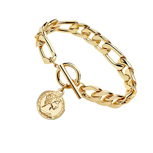 CONGARTENO 1Stück Legierung Anhänger Design Armband Hand Schmuck Handkette Armband für Frauen Stilvolles Design Glänzende Verzierung Langlebig und Leicht Tragbar von CONGARTENO