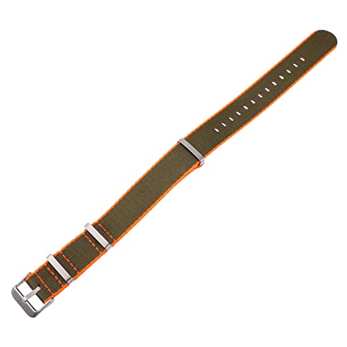 CONGARTENO 1Stück Nylon Uhrenarmband Retro Armband für Männer Frauen Langlebig Einfach zu Installieren für Formelle Anlässe Klassischer von CONGARTENO