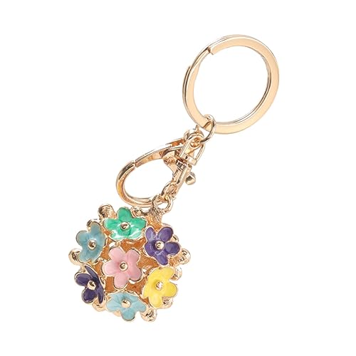 CONGARTENO 1pc Creative Keyring Anhänger Tasche Hängen Ornament Adorable Flower Key Chain von CONGARTENO