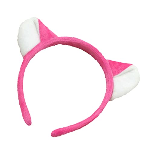 CONGARTENO 1stück Katzenohren Haarreifen Adorables Headdress Für Kostümparty Cosplay Und Halloween Leichtes Und Langlebiges Material Einzigartiger Tierohren-look Accessoires Für Feiern von CONGARTENO