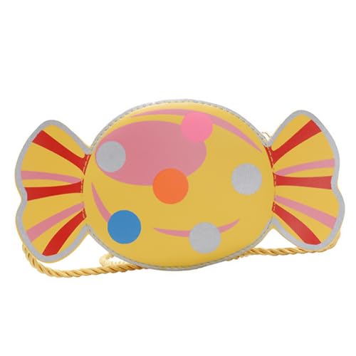 CONGARTENO 1stück Junge Mädchen Umhängetasche Süßigkeitenform Mini Geldbörse Für Mädchen Für Lippenstift Handy Und Leuchtende Farben Geschenkidee Für Geburtstage von CONGARTENO