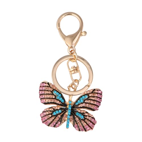 CONGARTENO 1stk Taschenanhänger Plüsch Schlüsselbund Freundschaftsarmband-kit Frauen Schlüsselanhänger Paare Gießen Quaste Gold Makramee Kette Armbänder Schmuck Handtaschen Ringe Reize Blue von CONGARTENO