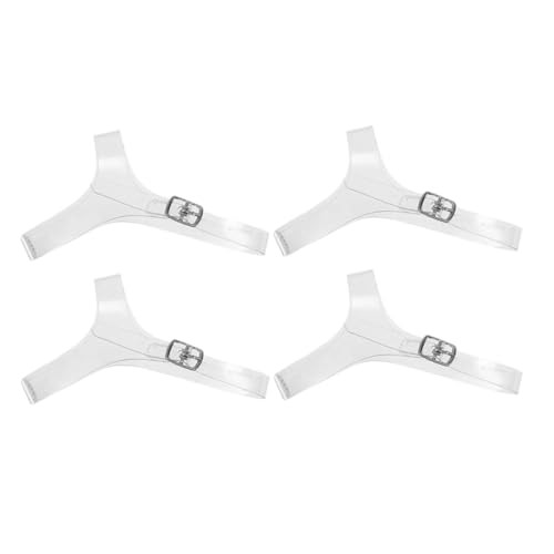 CONGARTENO 2 Paare Transparente Tpu High Heel Schuhriemen Drop Riemen für Sicheren Halt Unsichtbare Elastische Schnürsenkel für Damen High Heels Rutschfest und Komfortabel von CONGARTENO