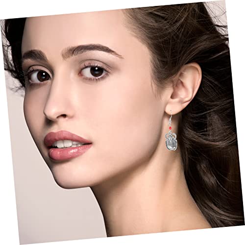 CONGARTENO 2paare Vintage Ohrringe Für Frauen Antike Marienkäferohrringe Damenschmuck Baumelnde Tropfenohrringe Unikater Stil Für Outfits von CONGARTENO