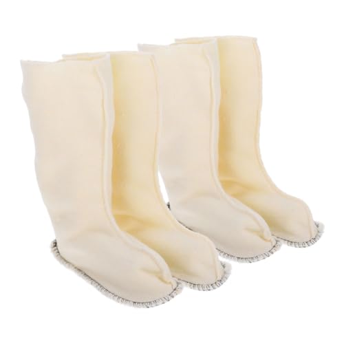 CONGARTENO 2 Paare wasserdichte Warme Stiefel Einlagen Abnehmbare Weiche Isolierte Sohlen für Herren Isolierte Innenfütterung für Gummistiefel Arbeitsschuhe Komfortabel und Strapazierfähig von CONGARTENO