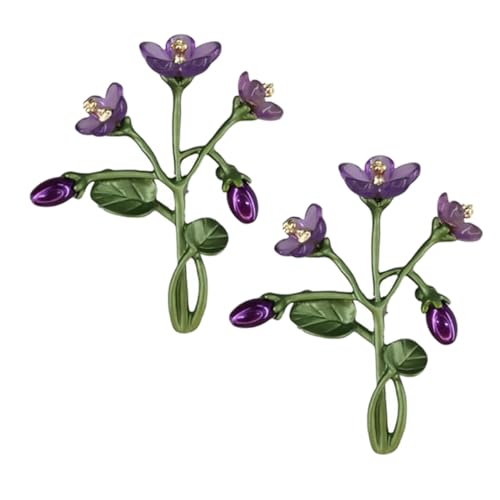 CONGARTENO 2 Stück Blumenbrosche für Damen Emaille Anstecknadel für Hochzeiten Abendveranstaltungen und Festliche Anlässe Vielseitiges Kleidungszubehör für Kleid Jacke und Anzug CONGARTENO 2 Stück Blumenbrosche für Damen Emaille Anstecknadel für Hochzeiten Abendveranstaltungen und Festliche Anlässe Vielseitiges Kleidungszubehör für Kleid Jacke und Anzug von CONGARTENO