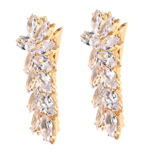 CONGARTENO 2stücke Glitzernde Haarklammern Für Mädchen Elegante Haaraccessoires Für Neujahrsfeiern Alligator-clips Dekorative Haarspangen Für Festliche Anlässe Chic Und Vielseitig von CONGARTENO