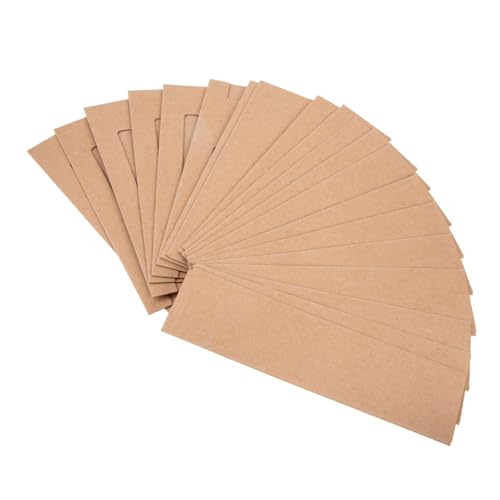 CONGARTENO 20 Stück Kraftpapier Stifthüllen Einzeln Schützende Stiftröhren Stiftetuis Geschenkpapier Stifthalter Leicht Elegant Praktisch Für Büro Schule Alltag von CONGARTENO