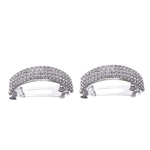 CONGARTENO 2stücke -haarnadeln Kurze Haarnadeln Für Damen Mädchen Und Frauen Modische Haarspangen Aus Legierung Silber von CONGARTENO