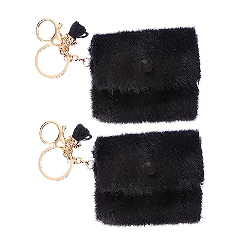 CONGARTENO Kleiner Schlüsselanhänger Münzbeutel Schlüsselring Taschenanhänger Für Coins Und Kabel von CONGARTENO