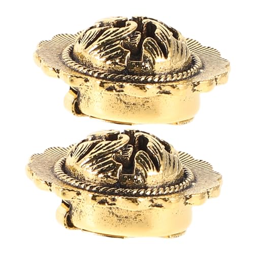 CONGARTENO 2stücke Manschettenknöpfe Mit Knopfabdeckungen Vintage-design Für Formelle Hemden Stilvolle Knopfschmuckzubehör Für Damen Und Herren von CONGARTENO