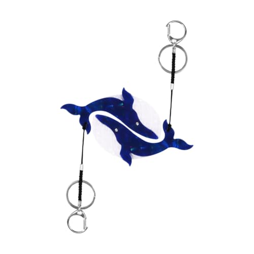 CONGARTENO 2stücke Cartoon Wal Schlüsselanhänger Niedliche Tiermotiv-anhänger Für Taschen Schlüssel Und Dekoration Einzigartiges Für Freunde Und Familie von CONGARTENO