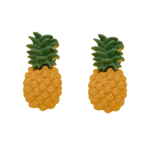 CONGARTENO 3paare Orange Obstform Ohrringe Für Damen Modeohrringe Als Ohrstecker Schmuck Für Mädchen Obstohrringe Aus Bezaubernde Ohrringe von CONGARTENO