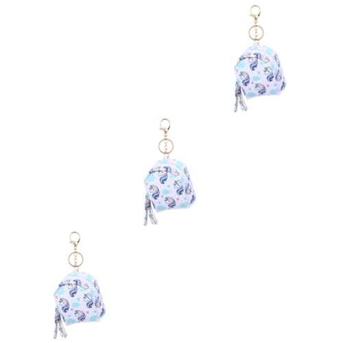 CONGARTENO 3 Stück Entzückende Geldbörse Mit Cartoon-Design Mini-Aufbewahrungstasche Für Kabel von CONGARTENO