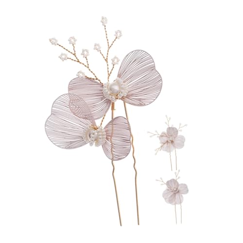 CONGARTENO 3stücke Teiliges Haarnadel Damen Perlen-haaraccessoires Elegante Hochzeits-haarspangen Haarschmuck Für Besondere Anlässe Und Festliche Frisuren von CONGARTENO