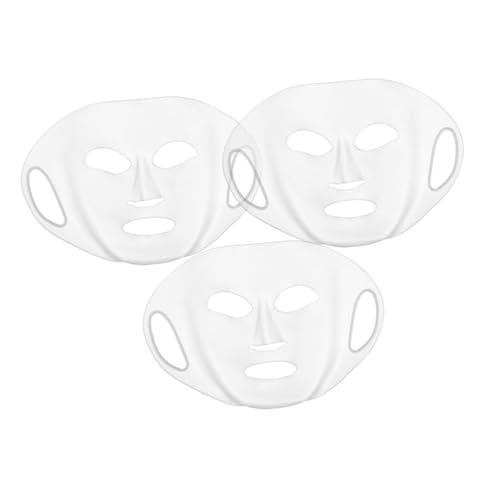 CONGARTENO 3 Stück Silikon Maskenabdeckung Zubehör Gesichtspflege Applikator Stoff Falten Kinn Wiederverwendbar Über Nacht Für Zubehör Behandlung Gesichtsmaske Silica Gel CONGARTENO 3 Stück Silikon Maskenabdeckung Zubehör Gesichtspflege Applikator Stoff Falten Kinn Wiederverwendbar Über Nacht Für Zubehör Behandlung Gesichtsmaske Silica Gel von CONGARTENO