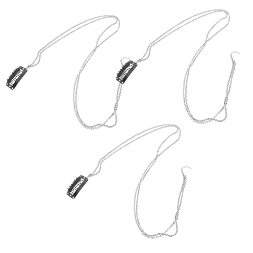 CONGARTENO 3 Stück Teiliges Haarschmuck für Frauen mit Strass Haarketten und Quasten Leichte Langlebige Haarspangen für Geflochtene Zöpfe und Trendige Punk Styling Modischer Haarschmuck für von CONGARTENO