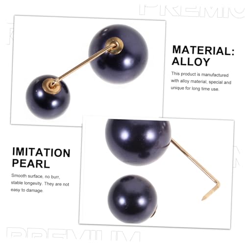 CONGARTENO 3 Stück Teiliges Perlen broschen Rock und Cardigan Langlebige Legierung Sicherheitsnadeln Modische Anstecknadeln für Damenkleidung Vielseitig Verwendbar bei Hochzeit und Party von CONGARTENO