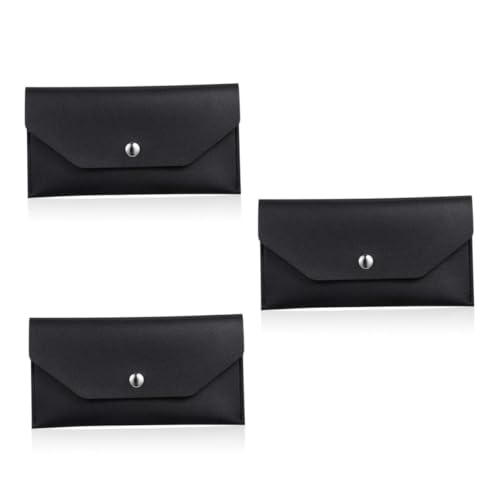 CONGARTENO 3stücke Clutch Bag Für Damen Aus Pu-Leder Eleganter Geldbeutel Im Envelope-Stil Wiederverwendbarer Budget-Wallet Für Reisen Und Alltag Leicht Und Praktisch von CONGARTENO