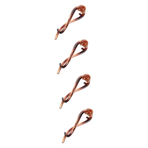 CONGARTENO 4stücke Damen Haarklammer Einzigartige Haarspange Mit Twisted Bun Clip Für Stilvolle Frisuren Ombre Design Für Hochzeiten Und Besondere Anlässe von CONGARTENO