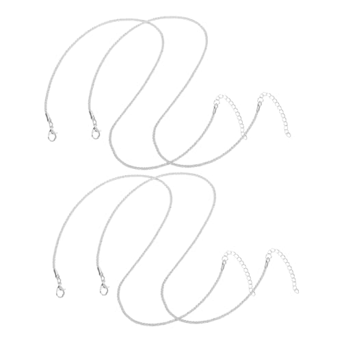 CONGARTENO 4 Stück Glitzernde Halskette Clavicle Choker Funkelnde Seilkette Minimalistischer Stil Party Schmuck für Frauen Vielseitig Kombinierbar für Alltag und Festliche Anlässe von CONGARTENO