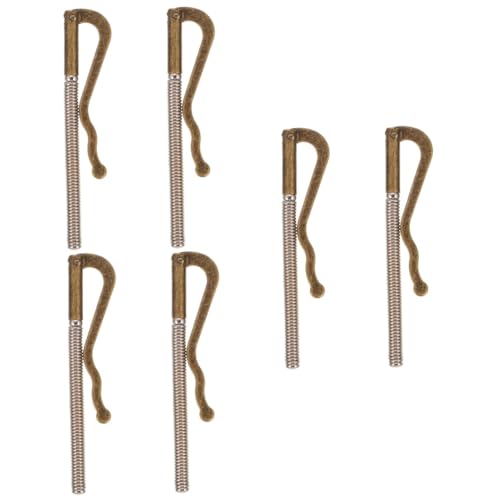 CONGARTENO 6 STK Ordner Prüfen Geldklammer Inhaber Von Brieftaschenschecks Frühling Geldscheinklammer Papiergeldklemme Brieftaschenhalter Bargeld-banknoten-Clip Clip-geldbörse Legierung von CONGARTENO