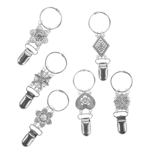 CONGARTENO 6stücke Outdoor Hutclip Teilig Tragbare Hutclips Für Reisen Vielseitig Einsetzbar Für Taschen Und Rucksäcke Sicherer Halt Für Hüte Und Schals Langlebig Und Praktisch von CONGARTENO