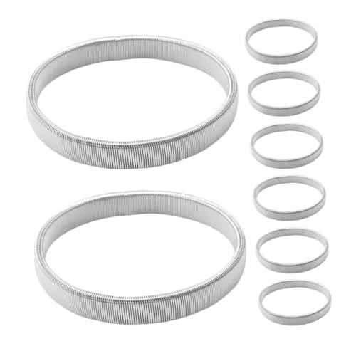 CONGARTENO 8stücke Teilige Hemdstrumpfbänder Aus Metall Rutschfeste Ärmelbefestigungsbänder Elastische Hemdarmbänder Für Herren Dehnbare Hemdstrumpfhalter Für Ärmel Strumpfbänder von CONGARTENO