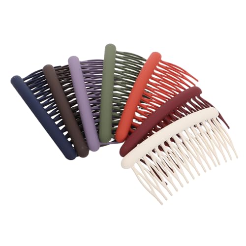 CONGARTENO 8stücke Haarseitenkämme Mit Kamm Für Mädchen Mattierte Twist-kämme Als Haaraccessoires Haarkämme Zum Stylen Für Damen von CONGARTENO