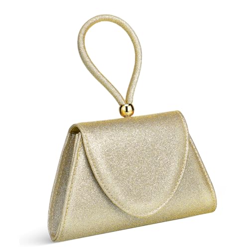 CONGARTENO Abendtasche Damen Clutch Bag mit Magnetischem Verschluss und Komfortablem Griff aus Robustem Polyester Kleine Handtasche für Partys Hochzeiten und Alltagsgebrauch von CONGARTENO