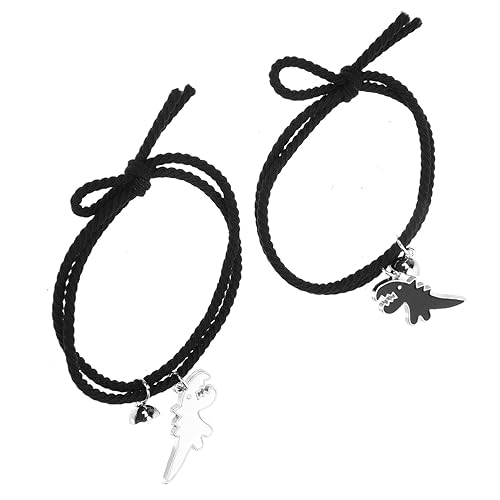 CONGARTENO Armband Dinosaurier Stilvolle Partner Schmuck Bequemes Wristband für Freund und Freundin Vielseitig Tragbar bei Geburtstag und von CONGARTENO