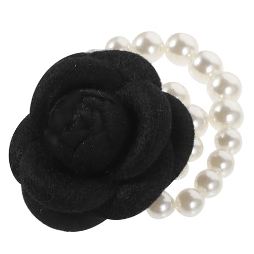 CONGARTENO Blumenbrosche Damen Anstecknadel mit Perlen Stilvolle Pin für Anzug Mantel Rucksack und Hut Schmuckdekoration für Festliche Anlässe und Alltag von CONGARTENO